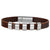Leather Bracelet with Family Name Beads-Personalised Bracelet-Auswara