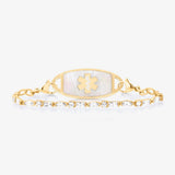 Lumine Grace Women’s Medical ID Bracelet-Medical ID Bracelet-Auswara