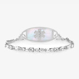 Lumine Grace Women’s Medical ID Bracelet-Medical ID Bracelet-Auswara