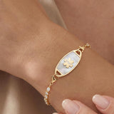 Lumine Grace Women’s Medical ID Bracelet-Medical ID Bracelet-Auswara
