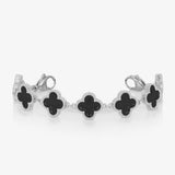 Lustre Black Bloom Women’s Medical ID Bracelet-Medical ID Bracelet-Auswara