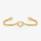 Lustre Heart Women’s Medical ID Bracelet-Medical ID Bracelet-Auswara