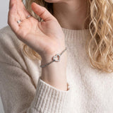 Lustre Heart Women’s Medical ID Bracelet-Medical ID Bracelet-Auswara