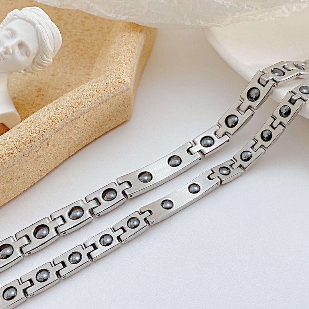 MagnaBond Personalised Couple Bracelet Set-Couple Bracelet-Auswara