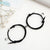 Magnetic Black Rope Bracelets for Couples-Couple Bracelet-Auswara