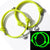 Magnetic Dark Yellow Rope Bracelets for Couples-Couple Bracelet-Auswara