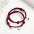 Magnetic Maroon Rope Friendship Bracelets-Friendship Bracelets-Auswara