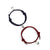 Magnetic Navy & Maroon Rope Bracelets for Couples-Couple Bracelet-Auswara