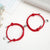 Magnetic Red Rope Bracelets for Couples-Couple Bracelet-Auswara