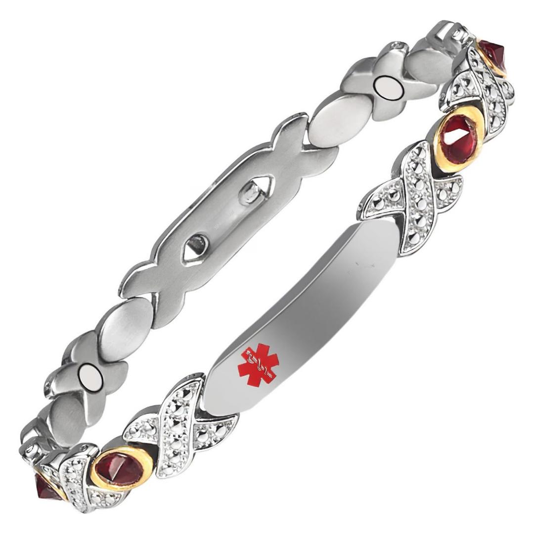 Magnolia Spark Medical ID Bracelet-Medical ID Bracelet-Auswara
