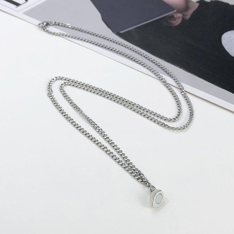 Matching Magnetic Couples Pendant Necklace-Couples Necklace-Auswara