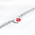 Medical Alert ID Bead Bracelet with Heart Charm-Medical ID Bracelet-Auswara