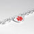 Medical Alert ID Bracelet with Heart Charm-Medical ID Bracelet-Auswara