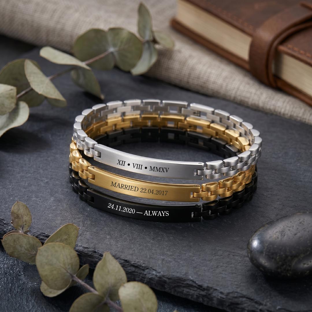 MuseLink Personalised Women's Bracelet-Personalised Bracelet-Auswara