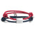 Navy & Maroon Personalised Engraved Magnetic Couple Bracelet Set-Couple Bracelet-Auswara