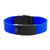 Nola Blue Silicone Sports Medical Alert Bracelet