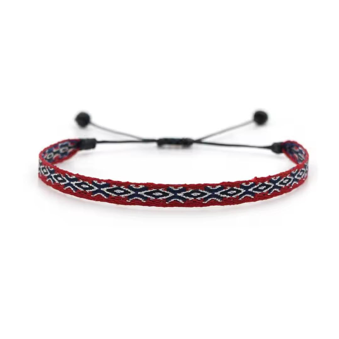 Nomad Echo Woven Bracelet-Rope Bracelet-Auswara