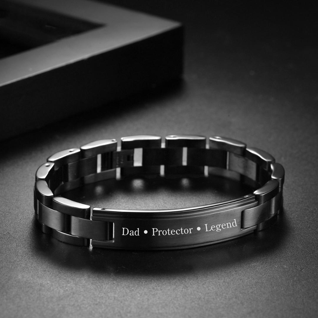 Northpoint Personalised Men Bracelet-Personalised Bracelet-Auswara