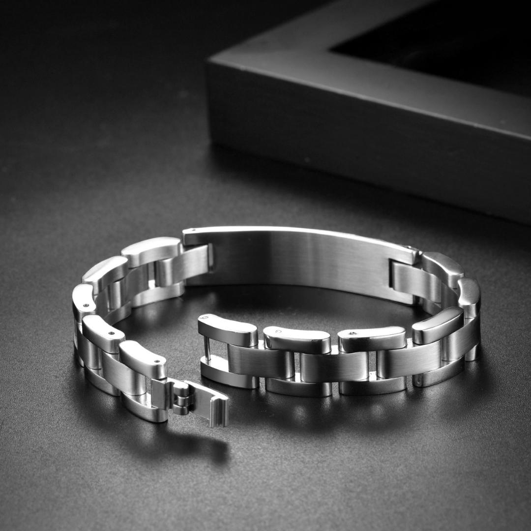 Northpoint Personalised Men Bracelet-Personalised Bracelet-Auswara