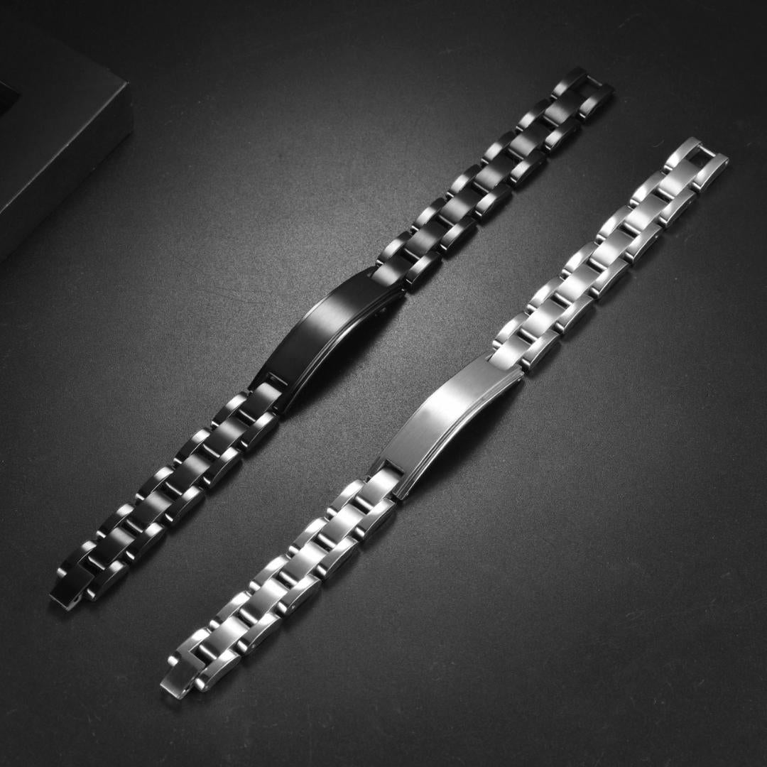 Northpoint Personalised Men Bracelet-Personalised Bracelet-Auswara