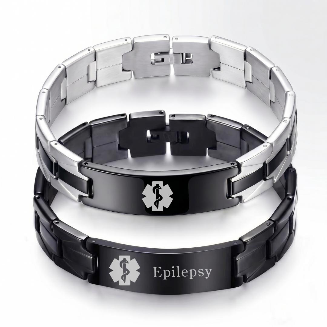 NovaSteel Medical ID Bracelet-Medical ID Bracelet-Auswara