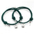 Ocean and Mountain Magnetic Rope Bracelets For Couples
