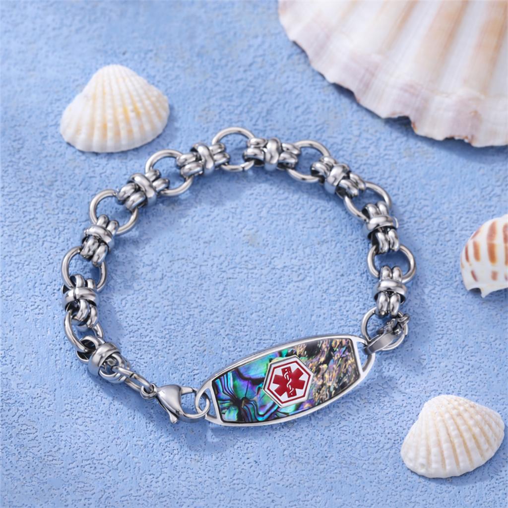 Opaline Guardian Medical Bracelet-Medical ID Bracelet-Auswara