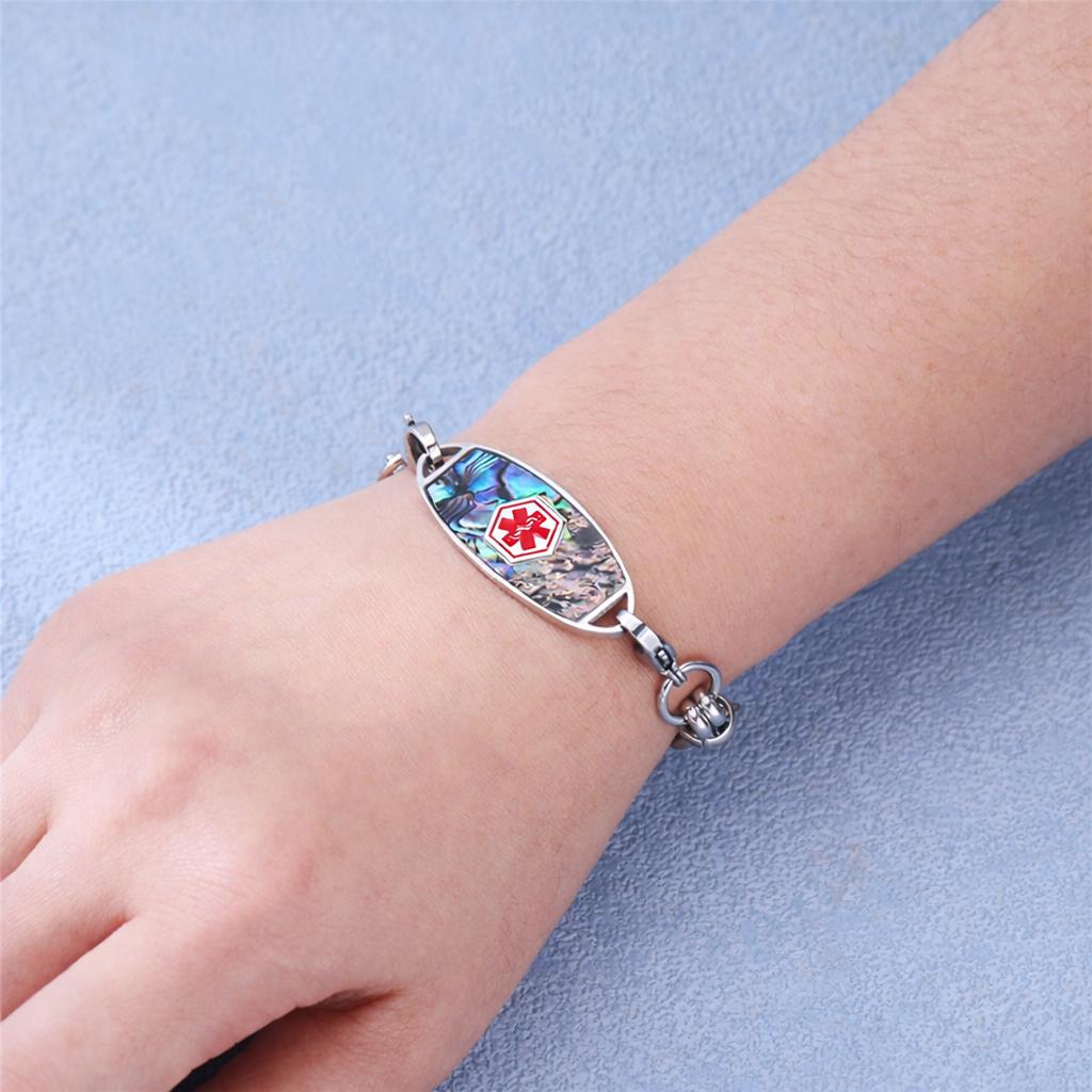 Opaline Guardian Medical Bracelet-Medical ID Bracelet-Auswara