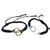 Partners in Crime Handcuff Bracelet Set-Couple Bracelet-Auswara