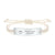 Personalised Beige ID Rope Braided Bracelet-Identification Bracelet-Auswara