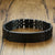 Personalised Black Colour Link Bracelet (OLD TEMPLATE)-Personalised Bracelet-Auswara