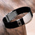 Personalised Black Silicone Medical Alert ID Bracelet – Silver Bar-Medical ID Bracelet-Auswara