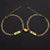 Personalised Couples Bracelets with Magnetic Heart in Gold Colour-Couple Bracelet-Auswara