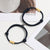 Personalised Engraved Magnetic Couple Bracelet Set - Navy-Couple Bracelet-Auswara