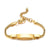 Personalised Gold Colour Child ID Bracelet-Kids Bracelet-Auswara