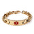 Personalised Gold Colour Emergency Medical Alert Chain Bracelet-Medical ID Bracelet-Auswara