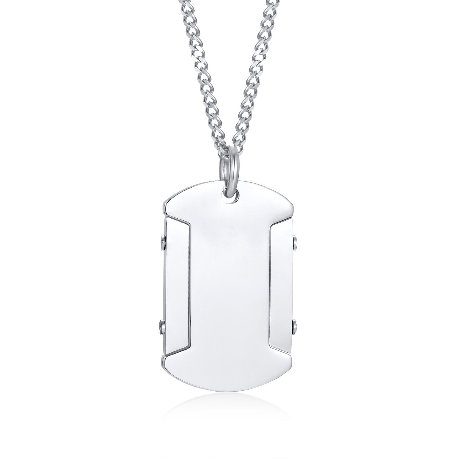 Personalised ID Dog Tag Necklace-Personalised Necklace-Auswara