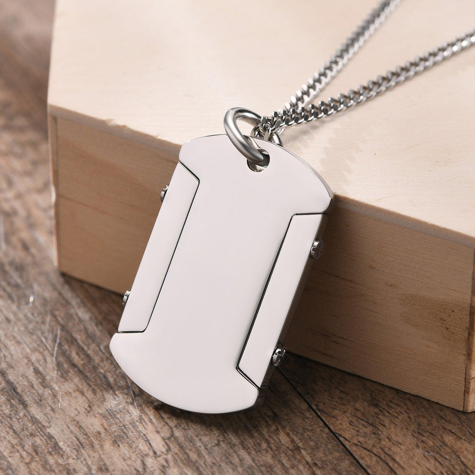 Personalised ID Dog Tag Necklace