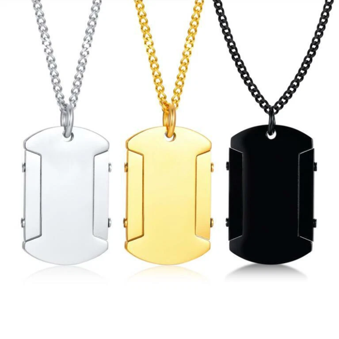 Personalised ID Dog Tag Necklace