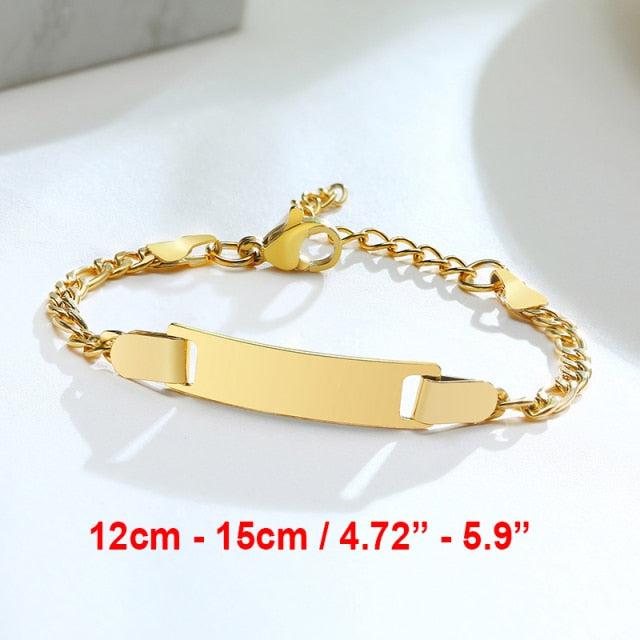 Personalised Identity Bracelet for Children-Kids Bracelet-Auswara