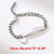 Personalised Kids & Tweens ID Bracelet with Heart Charm - Silver