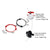 Personalised Magnetic Couple Rope Bracelet with Heart Charm-Couple Bracelet-Auswara