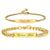 Personalised Matching Gold Colour Couples Bracelet with Link Chain-Couple Bracelet-Auswara