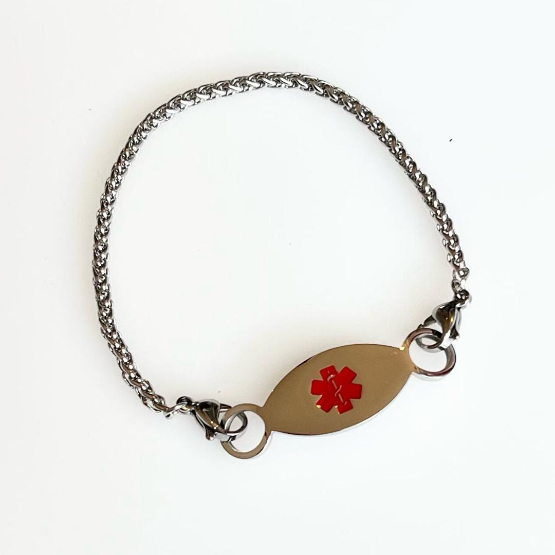 Personalised clearance medical bracelet