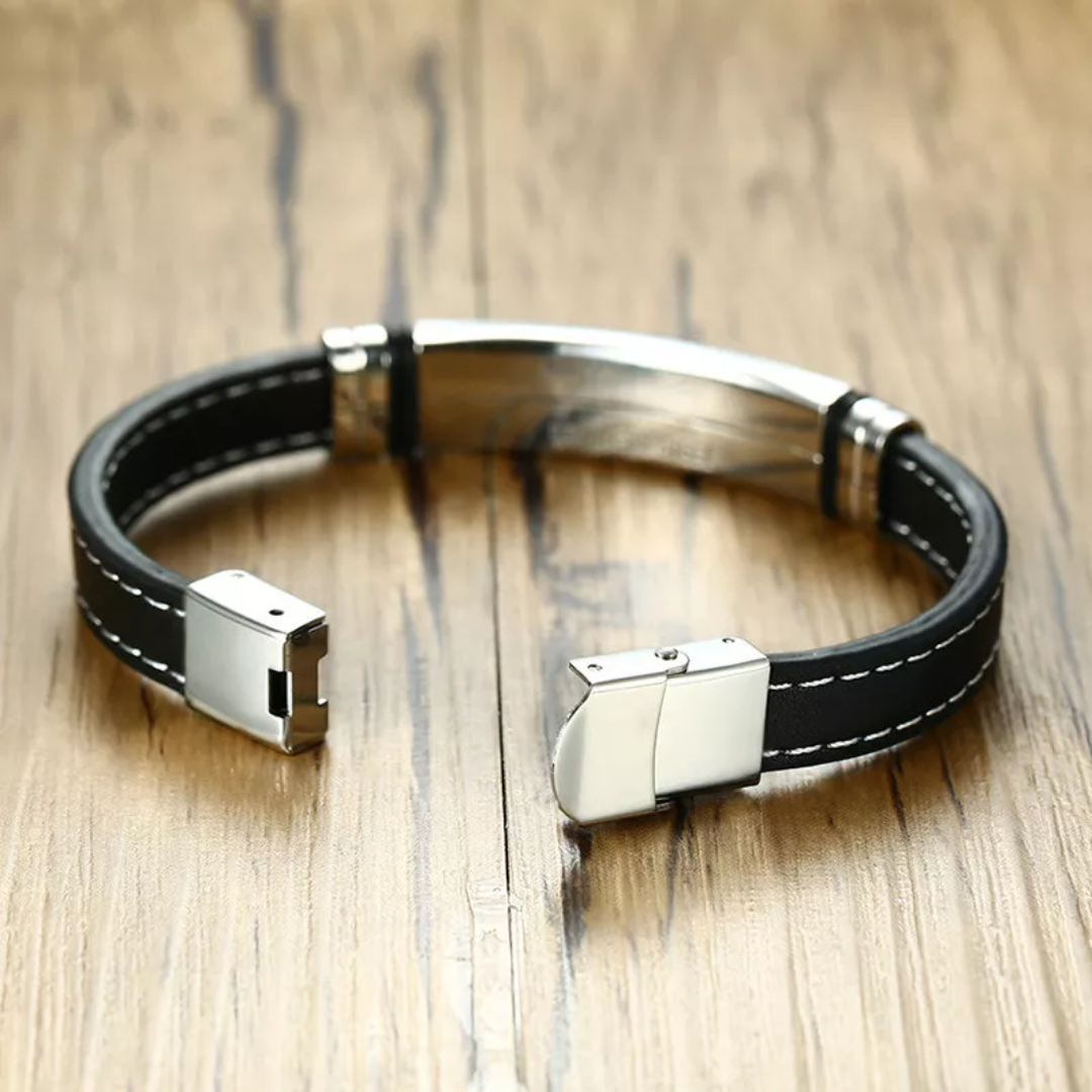 Personalised Medical Alert ID Bracelet