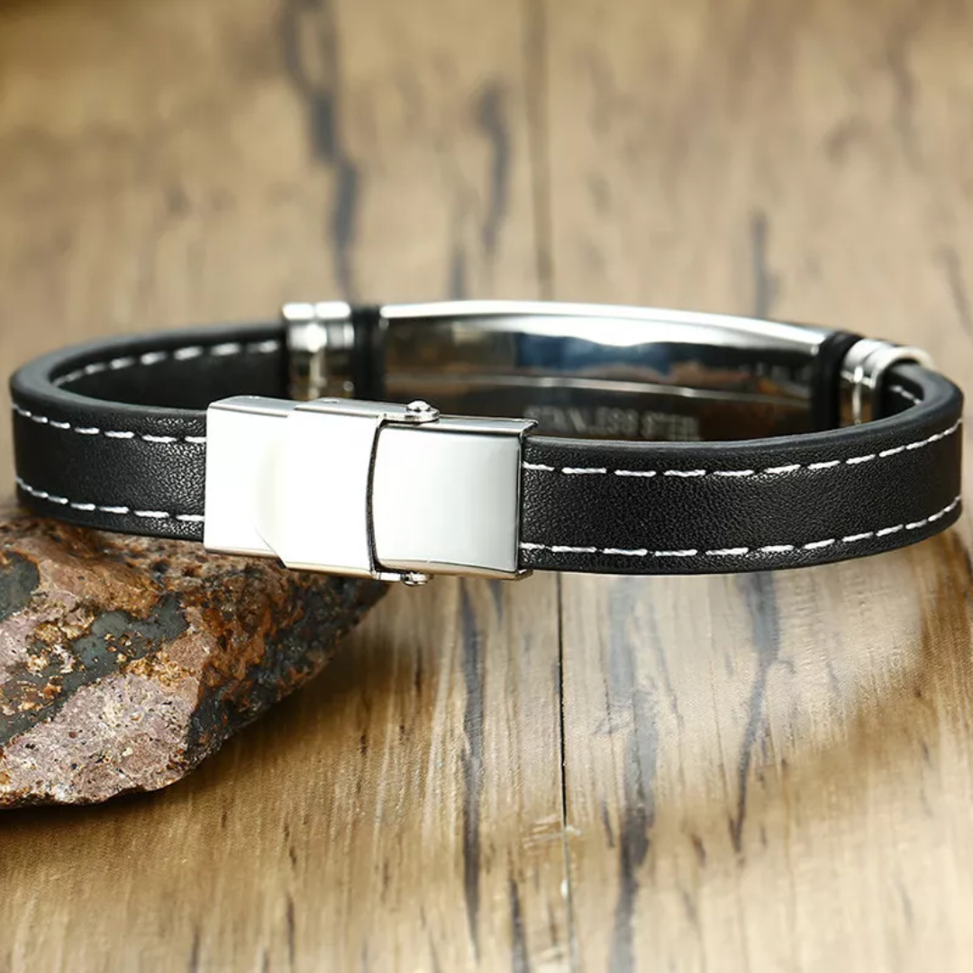 Personalised Medical Alert ID Bracelet