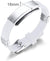Personalised White Silicone ID Bracelet-Identification Bracelet-Auswara