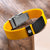 Personalised Yellow Silicone Medical Alert ID Bracelet with Black Bar-Medical ID Bracelet-Auswara