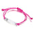 Pink Medical ID Alert Bracelet with Adjustable Rope-Medical ID Bracelet-Auswara