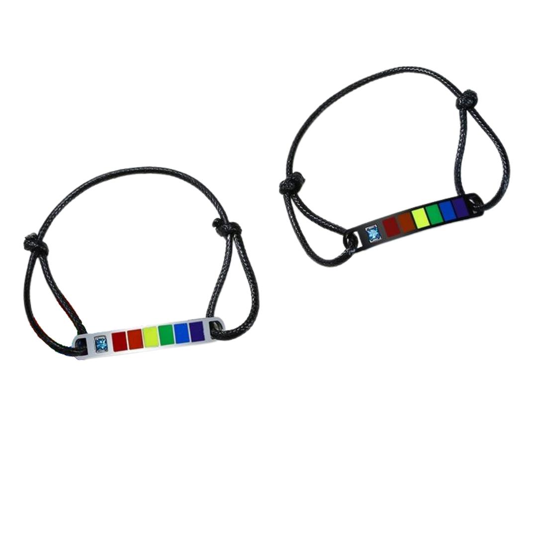 Pride LGBT Rope Bracelet-LGBT Bracelet-Auswara